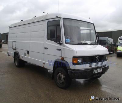 Mercedes benz 814d van #6