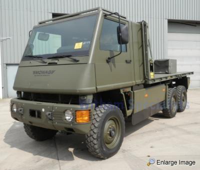 6x6 duro mowag hiab truck terrain crane ii lhd sales mod military land vehicles used vehicle