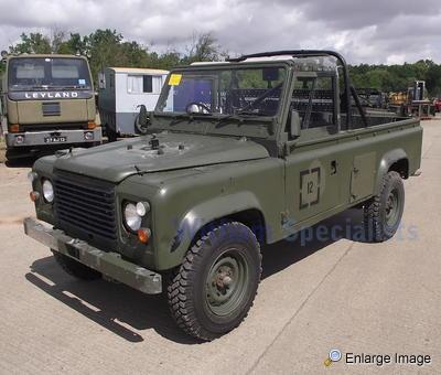 Reconnaissance Land Rover 110 - MOD Sales, Military Vehicles & Used Ex ...