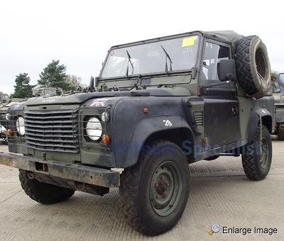 Land Rover Wolf 90 Soft Top, Left Hand Drive, #51539 - MOD Sales ...